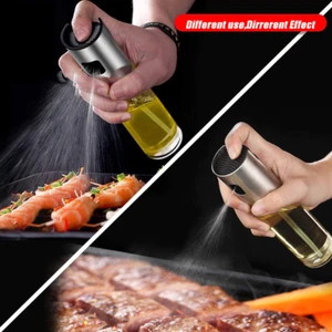 Barbecue Glass Mixing Condiment Bottle Vinegar Soy Sauce Spray Oiler Seasoning - Picture 1 of 3