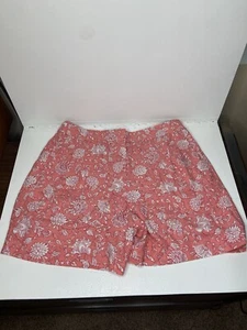 J. Pantalones cortos chinos de lino para mujer Crew rosa talla 12 - Imagen 1 de 6