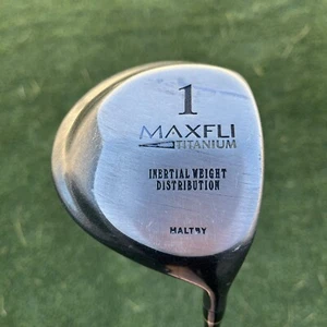 Maxfli Titanium Maltby 1 Driver True Temper M2-60 Graphite Shaft Inertial Club - Picture 1 of 9
