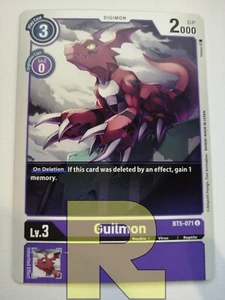 Guilmon ® BT5-071 U ® Non Comune ® Digimon ® Inglese - Picture 1 of 1
