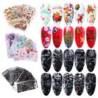 Love Letter Holographic DIY Manicure Transfer Decals Christmas Nail Stickers