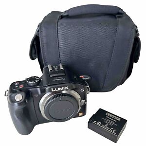 Panasonic LUMIX DMC-G5 16,0-MP-Digitalkamera – schwarz (nur Gehäuse)