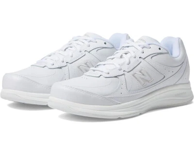 New Balance 女式 577 白色钩环步行运动鞋 WW577WT 全新 免运费 — 第 1/4 张图片