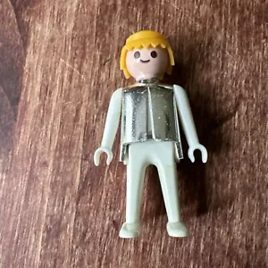 Vintage 1974 Action FigurePlaymobil Geobara Silver Shiny Medieval Preschool Toy - Picture 1 of 5