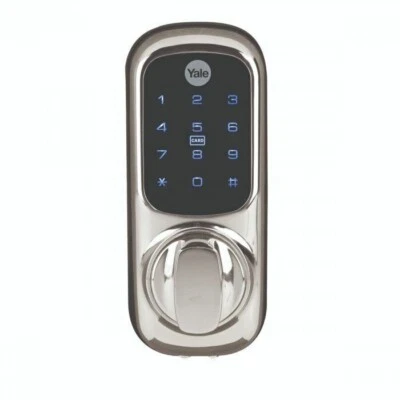 Yale Keyless Connected Touch Screen Smart Door Lock - Chrome - Pin Code - RFID - Image 1 of 4