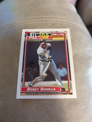 Bobby Bonilla 1992 Topps All Star #392  AS Pittsburgh Pirates - Image 1 of 2