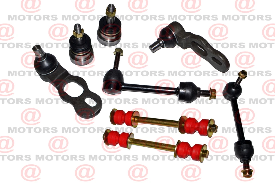 Se adapta a Ford Crown Victoria 98-02 Delantero Lh Rh Superior Inferior Rótulas Barra estabilizadora Eslabón Foto 1 de 4
