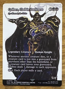 MTG Final Fantasy attraverso i secoli, Golbez, vestito di oscurità - senza bordi - Foto 1 di 1