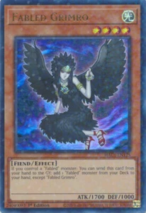 YGO-3x-Near Mint-Fabled Grimro - HAC1-EN125 - Ultra Rara - 1° Edizione (Duel Ter - Foto 1 di 1