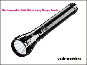 AKARI Rechargeable 600 Meter Long Range Torch light Best Quality 1ps (AK-1100L)