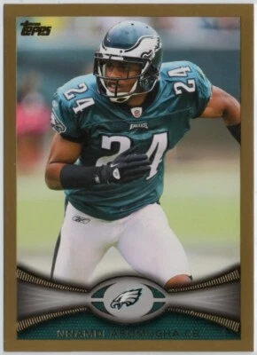 2012 Topps Gold Nnamdi Asomugha Card #71 /2012 - Image 1 of 2
