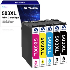 1-10x Cartridges for 503 XL WorkForce WF-2960 Series WF-2960 DWF WF-2965 DWF - Picture 1 of 17