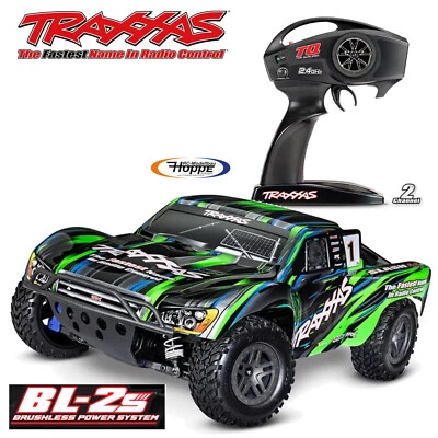 TRAXXAS TRX68154-4GRN Slash 4x4 grün 1/10 Short-Course RTR BL-2S Brushless - Bild 1 von 4