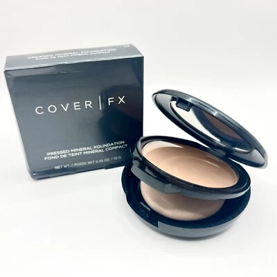 COVER FX Pressed Mineral Foundation Compact - L2 Light/Medium Pink Undertones - Image 1 of 4