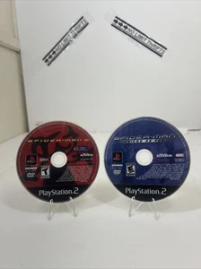Spider-Man: Friend or Foe/Spiderman 2 PS2 Discs Only READ DESCRIPTION - Picture 1 of 4