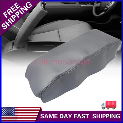 Cubierta reposabrazos tapa consola central cuero microfibra para Toyota Prius 2005-2009 Foto 1 de 4