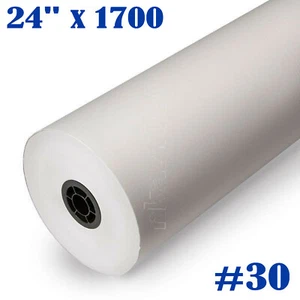 24" x 1700` 30# Newsprint Shipping Wrapping Stuffing Packaging Paper Roll - Picture 1 of 1