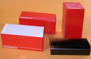 3 Stück Kindermann Diamagazin 1169 Mittelformat für jeweils 30 6x6 Dias mit Box - Bild 1 von 1