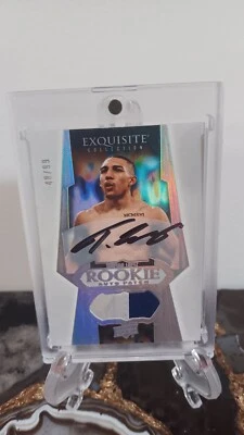 Very rare Teofimo Lopez the takeover autographed rookie patch /99 - Image 1 of 2