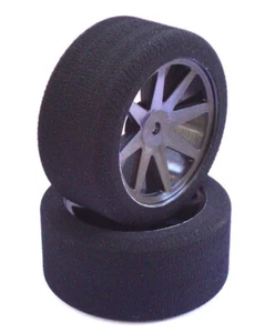 SP Racing Hinterrad 1:10 Moosgummi GOLD CARBON 30mm 35SH 2st. - Bild 1 von 1