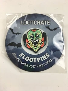 Loot Crate Dracula Pinback Pin Oktober 2017 - Mythical - Bild 1 von 2