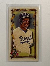 2023 Topps Allen & Ginter George Brett #373 Rip Card MINI SP Kansas City Royals