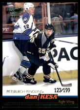 1999-00 Pacific Emerald Green Dan Kesa 123/199 Pittsburgh Penguins #340