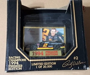 RUSTY WALLACE #2 Racing Champions 1994 PREMIER EDITION 1/64 Ford Motorsports New - Picture 1 of 8