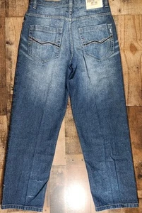 Vintage Southpole Baggy Jeans Herren 34x33 Blau Hose Y2K Grunge Skater Wide Leg - Bild 1 von 24