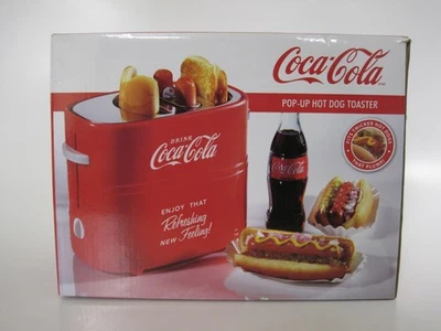 Coca Cola Pop-Up Hot Dog Toaster HDT600COKE - NIB - Image 1 of 4