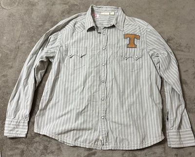 Camisa a Presión Perla Personalizada Tennessee Volunteers XXL de Velvet Vaquero Familiar Foto 1 de 4