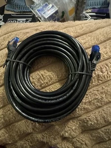 Cable Ethernet Cat 6 30 pies, exterior interior, 10 Gbps - Imagen 1 de 1