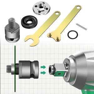 Bohrer Winkelschleifer Adapter Polierer Schnittstelle Stecker Tragbares Zubehör - Bild 1 von 6
