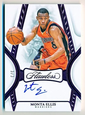Autógrafos impecables Monta Ellis 2024-25 amatista automática #FA-MEW (3/3) Foto 1 de 2