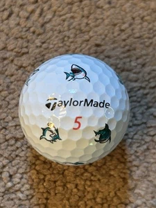 (1) Taylormade TP5x PIX Shark Golf Ball - Picture 1 of 3