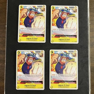 Jaguar D. Saul Playset - OP09-109 x4 - Emperors in the New World - One Piece TCG - Picture 1 of 4