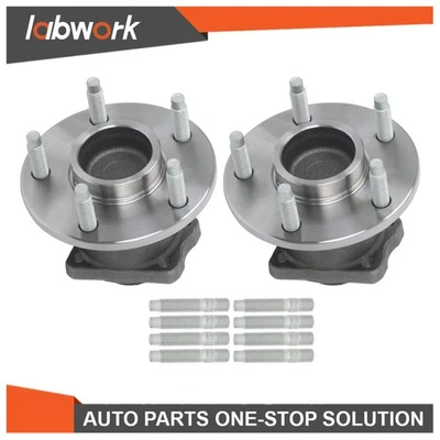 Conjunto de buje de cojinete de rueda trasera par de trabajo de laboratorio 2009-2010 para Chevrolet Cobalt 2,0 L Foto 1 de 4