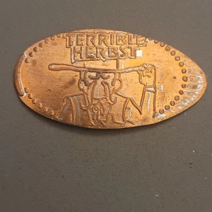 Vintage Terrible's Road House Elongated Smashed Pressed Penny - Terrible Herbst - Picture 1 of 2