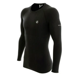 Dare2b In The Zone Performance Mens Long Sleeve Thermal Top Black S - Picture 1 of 5