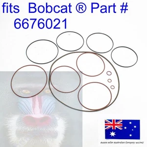 fits Bobcat Hydraulic Drive Motor Seal Kit 6676021 863 873 883 A220 A300 S220 - Picture 1 of 9