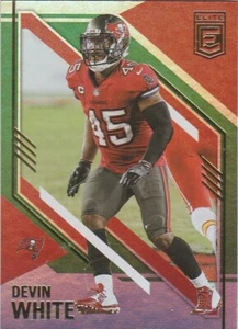 Devin White 2021 Donruss Elite #8 Buccaneers Green - Picture 1 of 2