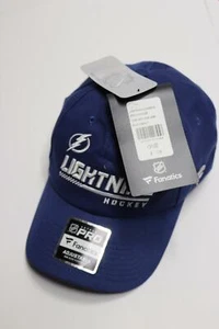 Genuine Fanatics NHL Licensed Tampa Bay Lightning Pro Locker Room Adjustable Hat - Picture 1 of 6