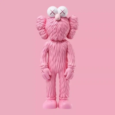 Figura Vinilo KAWS Companion BFF Rosa Foto 1 de 4