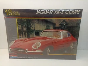 JAGUAR XK E COUPE MONOGRAM SCALA 1/8 KIT MONTAGGIO SIGILLATO-ZR-A38 - Foto 1 di 18
