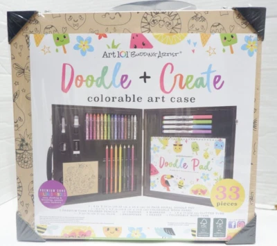 Art 101 Budding Artist 33 Piezas Doodle y Crea Arte Coloreable Set Foto 1 de 4