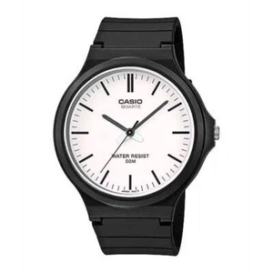 Casio Standard 44mm schwarz weiß Herren Analog Uhr MW-240-7EVDF - Bild 1 von 2