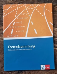 Formelsammlung Mathematik für Sekundarstufe I - Bild 1 von 1