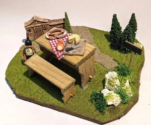 Geldgeschenk Picknick Ausflug Wandern Einladung Hütte Wald Gutschein men100960 - Bild 1 von 6