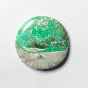Cabujón de piedras preciosas de variscita verde natural suelto para joyería 37 quilates ME-11052 - Imagen 1 de 4