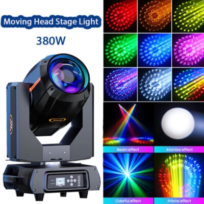 380W 20r Beam 48Prism Moving Head Light DMX512 Rainbow + Fogging Lighting Effect - Image 1 of 4